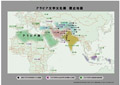 アラビア文字文化圏地図